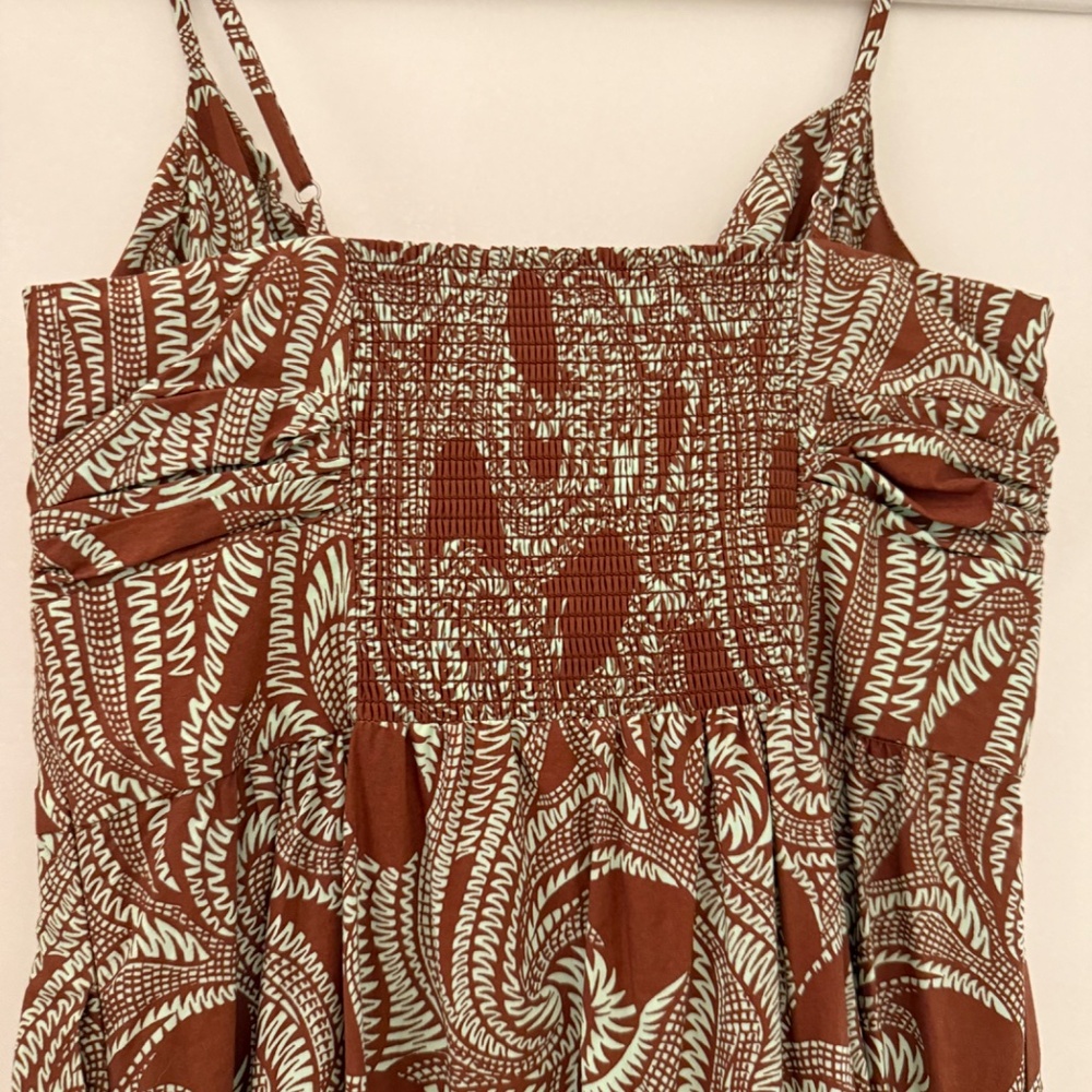 NWT A.L.C. Laura Paisley Cotton Maxi Dress - Picture 6 of 7